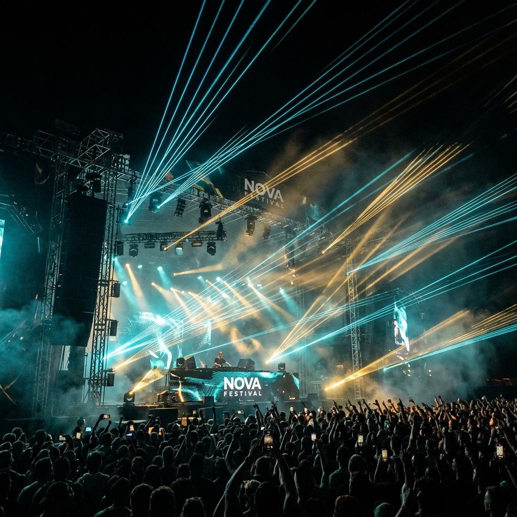 Festival stage